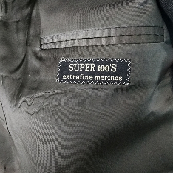 Corneliani Super 100's Extrafine Merinos Virgin Wool Jacket Blazer EU 56 USA 46 - Picture 4 of 13